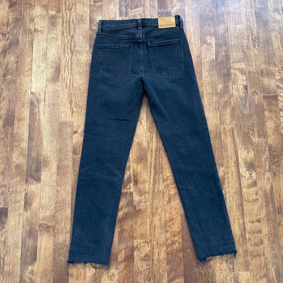 Denim Forum - The Yoko High Rise Slim (Black) - Picture 14 of 16